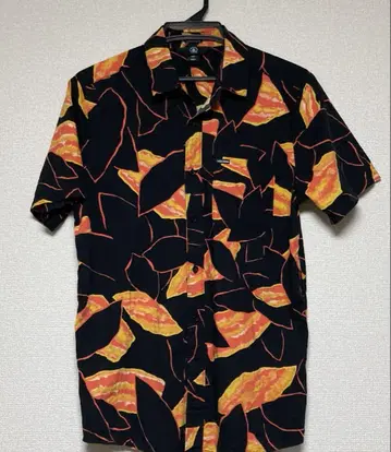 VOLCOM 패턴 셔츠 알로하 카리유시