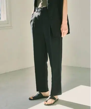 TODAYFUL 테이퍼드 턱 트라우저스 투데이풀 팬츠 슬랙스