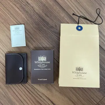 WHITE HOUSE COX 명함지갑 미사용 새상품