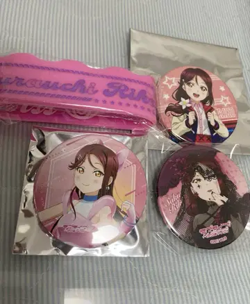 사쿠라우치 리코 캔뱃지 Aqours