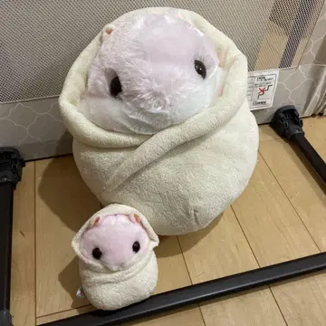 코로하무 콜론 아기 겉싸개 2 BIG 봉제인형 미니 세트 유키마루