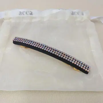 acca 머리핀 쉬머 가공 오드리 미사용품입니다