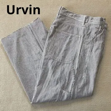 Urvin 어빈 히코리 데님 팬츠 와이드 배기 일본제 00