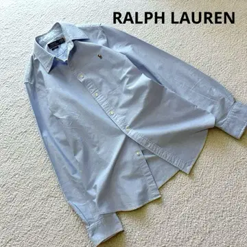 Polo Ralph Lauren 긴팔 피케 셔츠 M 라이트 블루