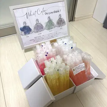 결혼식 드레스 맞추기 퀴즈 세트 (응원봉 포함)