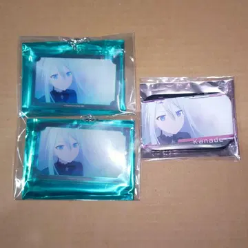 프로세카 요이사키 카나데 극장판 장면 사진 캔뱃지 & 키링 2개 총 3점