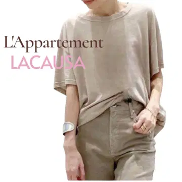 [ 새상품 ] L'Appartement 라빠르망 LACAUSA 티셔츠