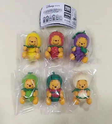 디즈니 스토어 도쿄 디즈니 리조트점 한정 푸우 캡슐 토이 전 6종