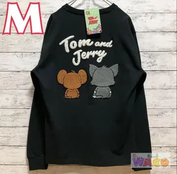 톰과 제리 롱T 긴팔 의류 태피 남성용 애니메이션 귀여운