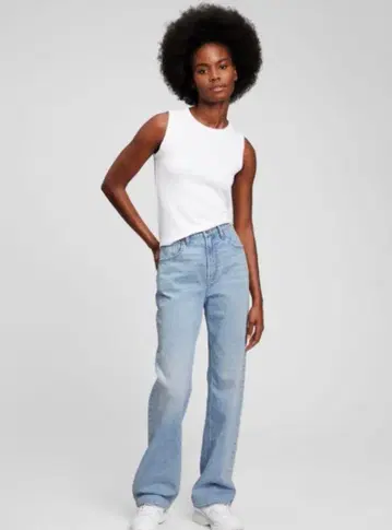 GAP 하이라이즈 '90S 루즈핏 데님
