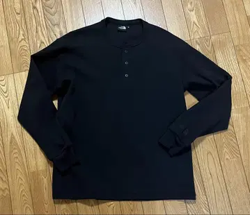 THE NORTH FACE 롱 슬리브 허니콤 헨리 티셔츠