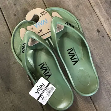 VIVA! 비바 아일랜드 샌들 카키 비치 샌들 27cm