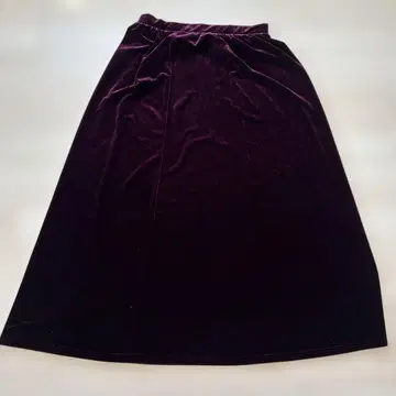 벨로아 스커트 구제 의류 보라색