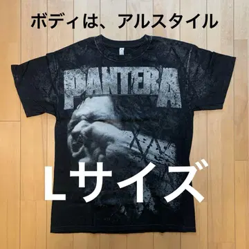PANTERA 레어 빈티지 페이드 L 사이즈 밴딩 티셔츠