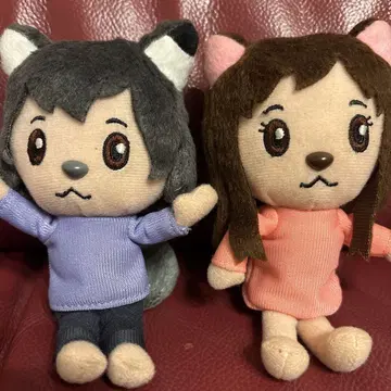 늑대아이 마스코트 키링