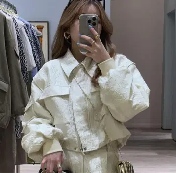 the toe Madison Jacquard Blouson 블라우스