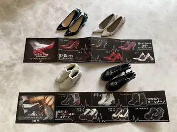 hazama 힐 펌프스 컬렉션 힐 부츠 컬렉션 가챠
