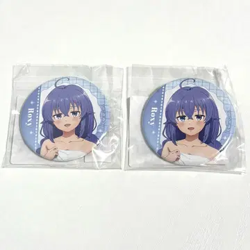 무직전생II DMM 스크래치 복권 캔뱃지 록시 2점