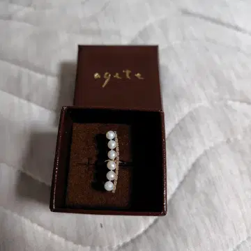 agate 골드 펄 이어커프