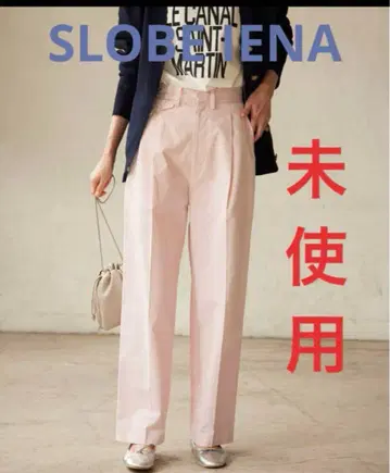 SLOBE IENA 핑크 캐주얼 팬츠 슬로브 이에나