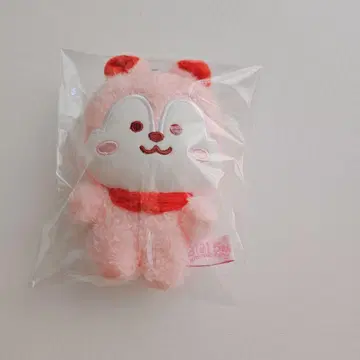 BT21 MANG 핑크 레드 5주년 레인보우 컬러 마스코트