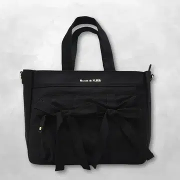 메종 드 플뢰르 Maison de FLEUR 보넬 리본 숄더백