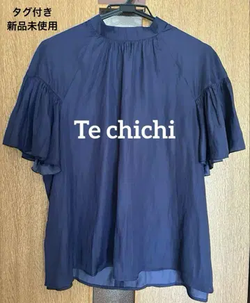 [새상품] Te chichi 스탠드넥 플레어 슬리브 블라우스