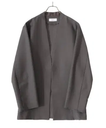 marka LAPELLESS SHIRT JACKET 노카라 자켓