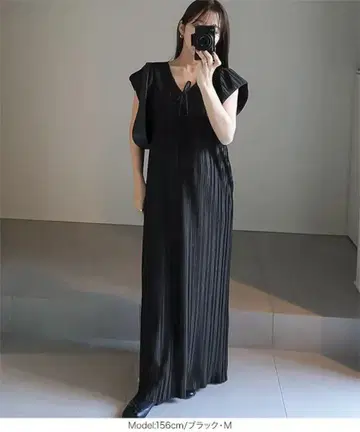고베 레터스 yui 콜라보 앞뒤 2way 플리츠 원피스