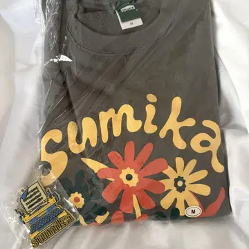 sumika 꽃무늬 티셔츠 M