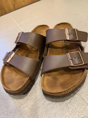 BIRKENSTOCK 브라운 샌들 애리조나 26.5cm