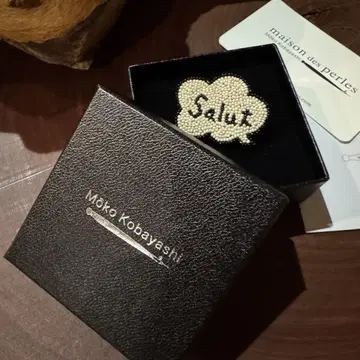 고바야시 모코 씨 레어한 버터색 말풍선 시리즈 saiut 야아 브로치