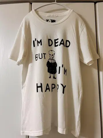 HYSTERIC GLAMOUR BUT I'M HAPPY 티셔츠