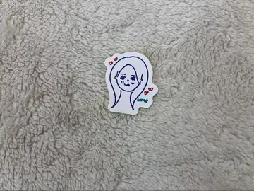 노기자카46 우메자와 미나미 카페 캐리커처 스티커