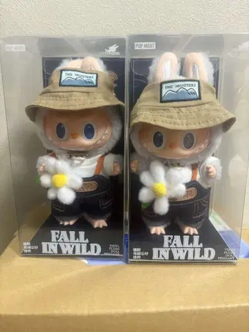 THE MONSTERS FALL IN WILD 봉제 인형 2개 세트
