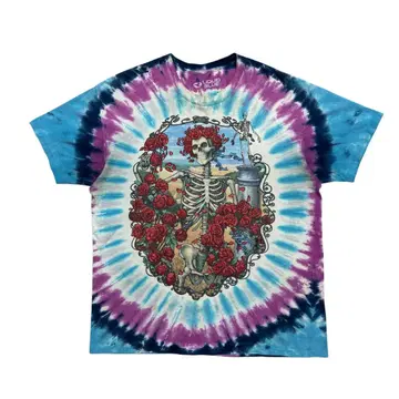 Grateful Dead Liquid Blue 타이다이 티셔츠