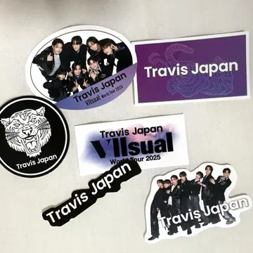 Travis Japan 왈츠 스티커 6매 세트