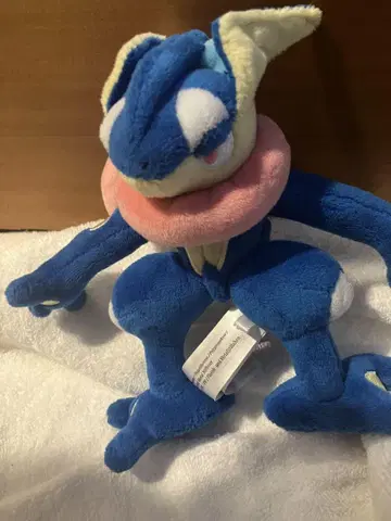 포켓몬 센터 포징 개굴닌자 봉제인형 약 30cm