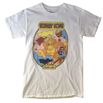 동키콩 프린트 티셔츠 DONKEY KONG 치비T