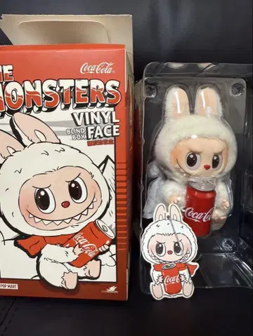 코카콜라 라부부 펜던트 캔