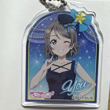 Aqours 돈키 한정판 아크릴 키링 [ 와타나베 요우 ]