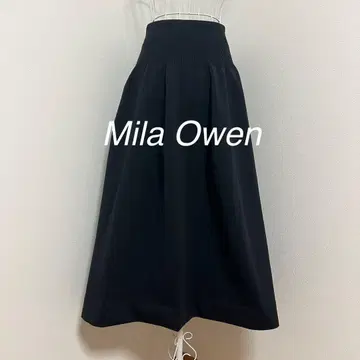 MilaOwen 홀가먼트 볼륨 플레어 스커트