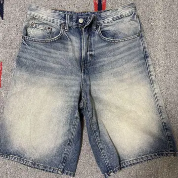ZARA 배기 데님 죠츠 반바지