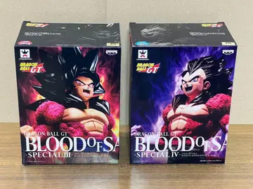 BLOOD of SAIYANS 초사이어인 4 손오공 & 베지터 피규어