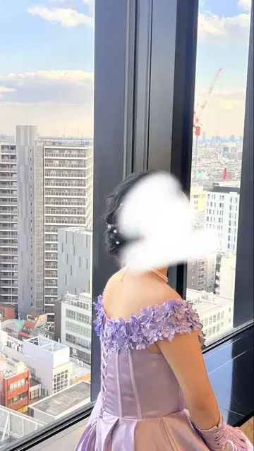 피로연 드레스 (M 사이즈)