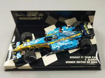 MINICHAMPS 2006년 영국 GP 우승 미니카