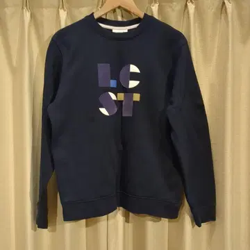 LACOSTE 네이비 트레이너 US M