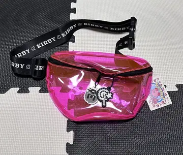 별의 커비 꿈의 샘 이야기 클리어 힙색 새상품 웨스트 파우치 백