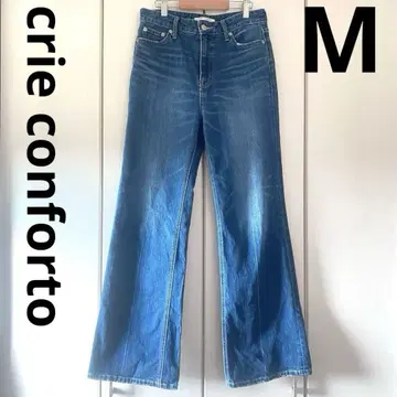 [ crie conforto ] 크리콘포르토 플레어 데님 팬츠 와이드