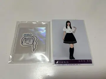 노기자카46 이오키 마오 캐리커처 스티커 브로마이드